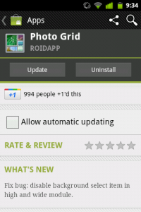 Android Market 3.3